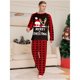 thumbnail image 3 of Conjunto de pijamas navideños familiares 2025 Conjunto de ropa a juego para madre, padre e hijos Disfraces de Año Nuevo para mamá y yo Pijamas de ciervo, 3 of 5