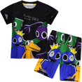 thumbnail image 4 of New Roblox Rainbowfriend Boys Short Sleeve Set, 4 of 4