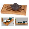 thumbnail image 4 of Bamboo Tea Tray Chinese Gongfu Tea Mini Serving Table for Teahouse Home Office, 4 of 8