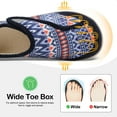 thumbnail image 3 of Leisfit Womens Men Slippers Wide Width Diabetic Shoes Adjustable Barefoot Walking Shoes for Arthritis Edema Feet, 3 of 6