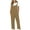 Khaki, variant on Women's Cotton Linen Bib Overalls Casual baggy Sleeveless Button Adjustable Wide Leg Romper Jumpsuit with Pockets Ladies Clothes