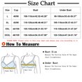 thumbnail image 2 of Iyufng Bras for Women,Push up Wireless Bra,Woman Oversized Wireless Bra Front Button Push up Underwear Bra,Front Closure Bras Plus Size, 2 of 2