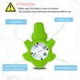 thumbnail image 3 of Doli Yearning Baby Bath Thermometer with Room Temperature|(℃/℉) Kids' Bathroom Safety Bath Thermometer| 1-3 Years Bath Toys| Green Alligator, 3 of 5