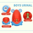 thumbnail image 3 of Para Niños orinales, Con 2 Ventosas, Orinal de PlásStico para Abrenamiento de Orina para Niños, Orinal de Adrenamiento para IR al Binado Montado en la para Niños Pequeños, 3 of 7