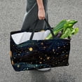 thumbnail image 7 of Constellation Foldable Reusable Large Capacity Oxford Cloth Cube Organizer Shopping Bag Basket Organizer, 7 of 7