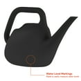 thumbnail image 2 of Bloem Translucent Watering Can: 0.4 Gallon - Black - Resin, Indoor and Outdoor Use, Gardening, Small Watering Can For Small Space Use, 2 of 7