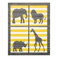 thumbnail image 3 of Unique Loom Metro Collection Area Rug - Safari (8' x 10' Rectangle Gray/Ivory), 3 of 3
