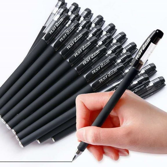 Neutral pen 0.5mm business sign pen ballpoint pen meeting carbon black water pen learning office stationery