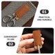 thumbnail image 5 of 5 fundas protectoras de cuero para tijeras de coser, fundas de cuero para tijeras de coser., 5 of 7