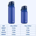 thumbnail image 4 of Oldley Kids Leakproof 20 oz Stainless Steel Water Bottle with Lid, 4 of 6