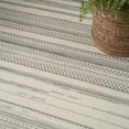 thumbnail image 6 of Nourison Grafix Abstract Ivory Grey 5'3" x 7'3" Area Rug (5x7), 6 of 8