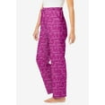 thumbnail image 3 of Dreams & Co. Plus Size Knit Sleep Pant, 3 of 5