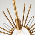 thumbnail image 4 of Lucas McKearn Sun King 1 Light Pendant in Gold, 4 of 4