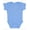 Carolina Blue, variant on Rabbit Skins Infant Baby Rib Bodysuit