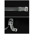 thumbnail image 4 of Correas de Sujetador Transparentes Antideslizantes Allegra K Ancho 1 cm 1 Par, 4 of 5