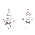 thumbnail image 2 of Yuarrent Árbol de Navidad colgante pieza pared ventana puerta Navidad colgante decoración al aire libre vacaciones decoración artesanía atmósferas Kits de decoración para fiestas Rojo Yuarrent HA069344-02, 2 of 6