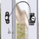 thumbnail image 1 of Cerradura de puerta corredera, cerradura de cadena para ventana, cerradura de seguridad profesional fácil de instalar, cerradura limitadora de ventana, 1 of 9