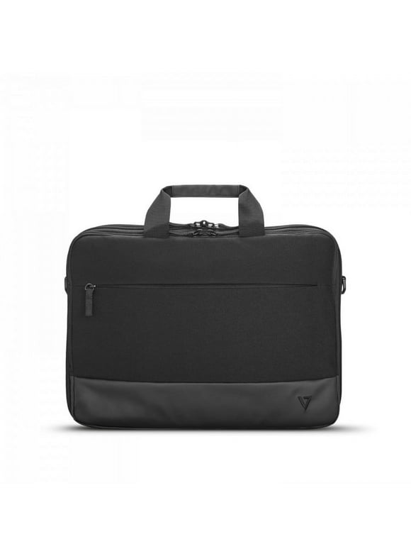 V7 13" Professional Eco-Friendly Frontloading Laptop Case, Black