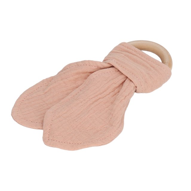 Juguetes de madera para mordedor de bebé, mordedor de anillo de madera para bebé, mordedor de madera para bebé, anillo de mordedura de madera para bebé, compacto y ligero