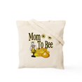 thumbnail image 2 of CafePress - Mom To Bee Tote Bag - Unisex Canvas Tote Bag, Beige, 1-Piece, 2 of 8
