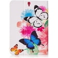 thumbnail image 2 of Allytech Galaxy Tab S3 9.7" T820 T825 Case, PU Leather Slim Fit Lightweight Protective Shockproof Cards Slots Wallet Case Inner TPU Back Cover for Samsung Galaxy S3 9.7" T820, Butterfly, 2 of 7
