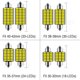 thumbnail image 4 of 4/6X Festoon 31 mm 36 mm 39 mm 41 mm Shuttle LED Bombillas C5W C10W LED Canbus Error Free Auto Interior Doom Light Luces de lectura de mapas de automóvil, 4 of 5