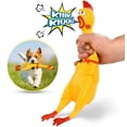 thumbnail image 5 of Divertido juguete para mascotas Gallo graznido Gritando Pollo de goma Estridente Polla amarilla Atractivo Perro Gato Cachorro Juguete con sonido Práctico y profesional JM, 5 of 5