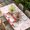 pink, variant on Valentine's Day Table Cloths for 5 Foot Rectangle Tables, Eucalyptus Leaves Coffee Gifts Romantic Rustic Patio Waterproof Elastic Fitted Tablecloths, Washable Rectangular Table Cover for Camping