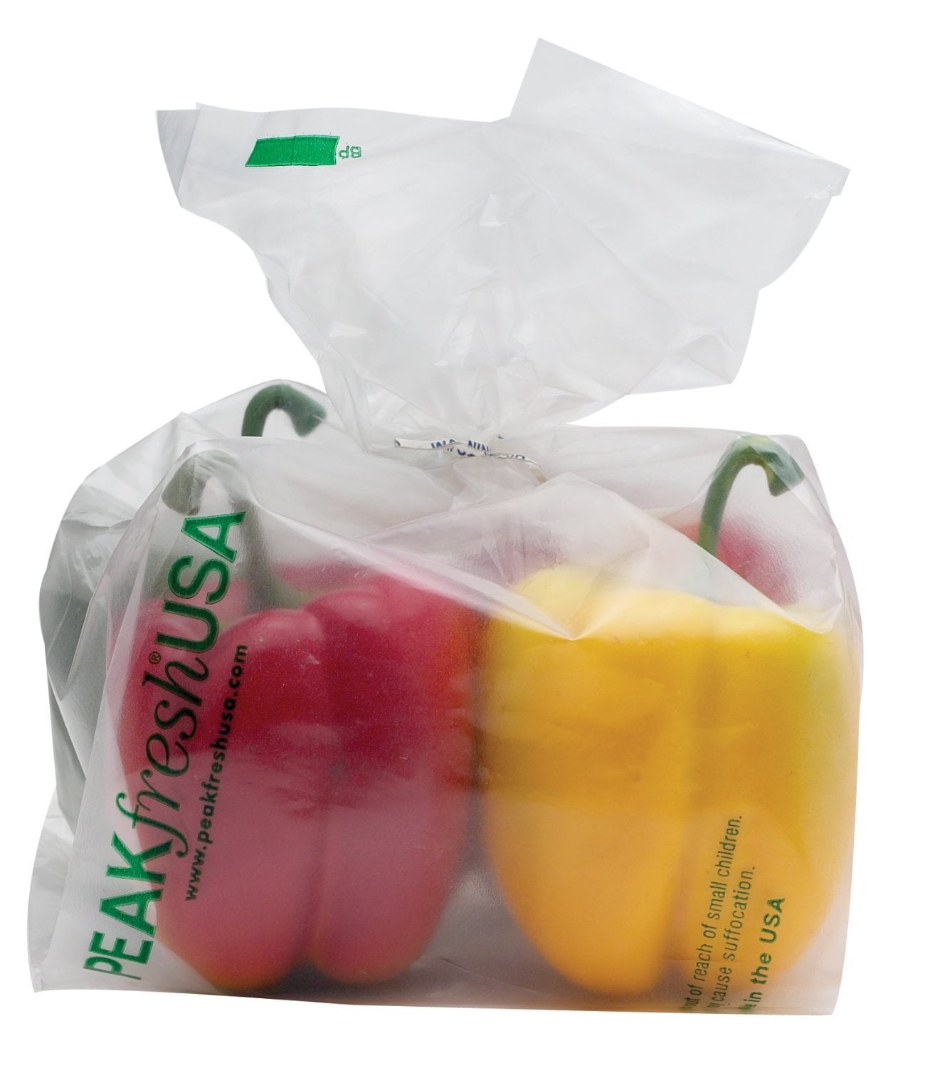Peak Fresh Reusable Produce Bags, Set of 4, 40 Bags Total