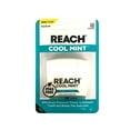 thumbnail image 3 of REACH Cool Mint Dental Floss, Plaque Remover for Teeth, Shred Resistant, Waxed, 55yd - 2 Pack, 3 of 8