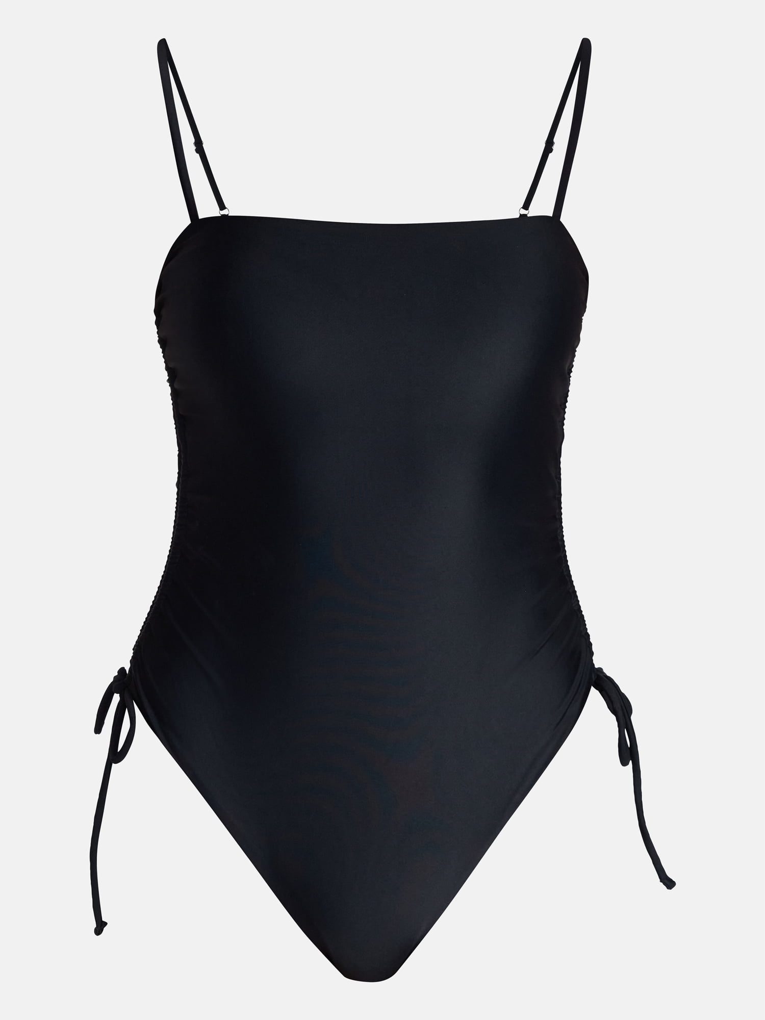 No Boundaries Essentials One-Piece Swimsuit, Women’s XXS-XXL