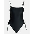 thumbnail image 5 of No Boundaries Essentials One-Piece Swimsuit, Women’s XXS-XXL, 5 of 5