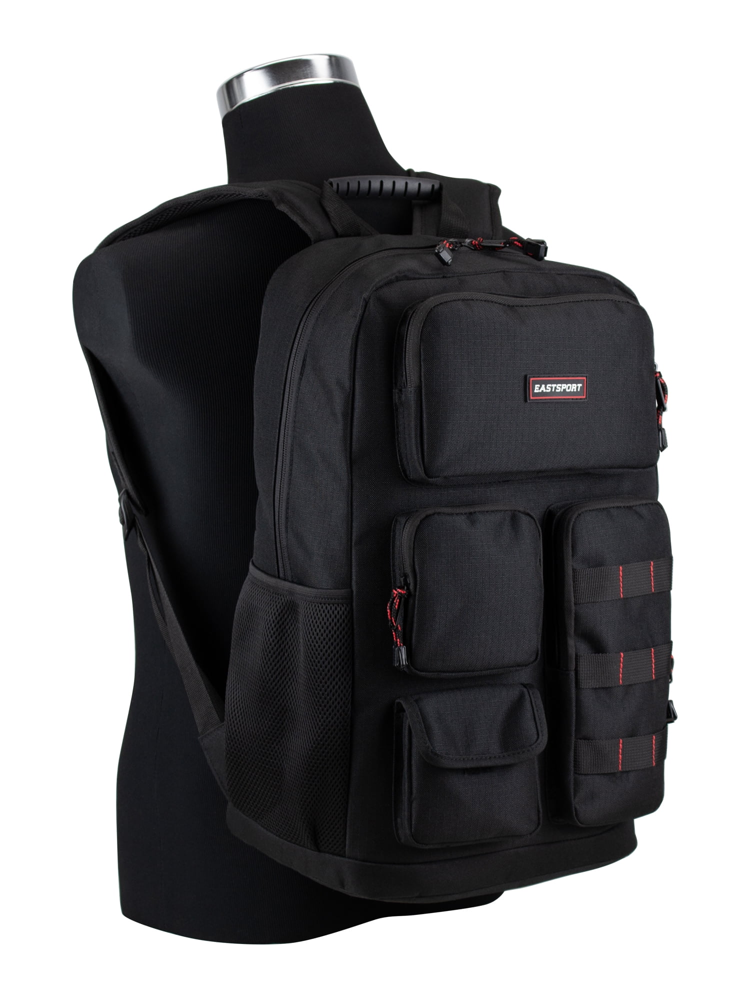 Eastsport Unisex Gramercy Backpack, Black