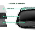 thumbnail image 4 of Lsque Cute Sheeps Pattern Laptop Bag – Portable & Slim Single-Shoulder Computer Case with Adjustable Strap, Protective, Lightweight for 13”/14”/15.6” Laptops, 4 of 8