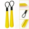 thumbnail image 4 of 2-Pack Long Handle Shoe Horns, 30Cm Plastic Shoe Helpers With Hanging Loop For Men & Women - No Bend Shoe Lifter For Daily Use, 4 of 4
