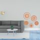 thumbnail image 2 of Figura de pájaros,Figura de pájaro dorado,decoración del hogar,estatua de animal,Manualidades de pared,Decoración para colgar en la pared,ratán artesanal tejido,Juego de decoración de, 2 of 8
