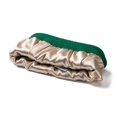 thumbnail image 4 of Gorro de conejito elástico de punto de invierno para niños de dos piezas Gorro forrado de satén para niños y niñas(Verde)(), 4 of 5