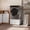 White, variant on 2 Pack Heavy Duty Washer and Dryer Pedestals, 28" W Metal Universal Laundry Pedestal, 440LBS Washer Pedestal with Drawer, washer dryer stand, Black