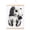 Panda, variant on HYEASTR Footprint Keepsake Frame, Memory Display Kit for Handprints and Pet Paws, DIY Shadow Kit for Home Decor, Gift for New Parents, Pet Owners, Families