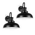 thumbnail image 1 of Lámparas de pared para exteriores Diyel Gooseneck Barn, 120 V, paquete de 2, 1 of 9