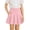 Z79 Pink, variant on Glisme Little Girls Back To School Skirts Solid Color Elastic Waist College Style With Pockets Fashion Pleated Skirt For Girls Size 5-6 Years