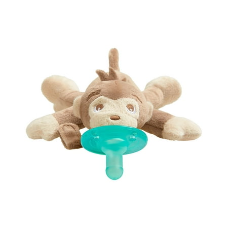 UPC: 0075020078315 | Philips Avent Soothie Snuggle Pacifier Holder with Detachable Pacifier Monkey 0M+ SCF347/02