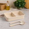 thumbnail image 5 of Domore Lonchera Bento Box Bambú 450mL set 6 pzs Con Divisiones Y Cubiertos, 5 of 5