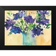 thumbnail image 2 of Dixon, Samuel 18x15 Black Modern Framed Museum Art Print Titled - Floral Wild Thing II, 2 of 5