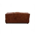 thumbnail image 5 of Bowery Hill Traditional Leather Sofa with Nailhead Details in Brown, 5 of 6