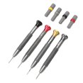 thumbnail image 3 of Kit de Tournevis Horloger, Conception de Grille de Tournevis de Montre 4pcs Slot Poignée Antidérapante Multifonction Robuste pour Atelier de Réparation de Bijoux, 3 of 8