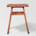 thumbnail image 4 of Outdoor Patio Wood Side Table - Brown, 4 of 6