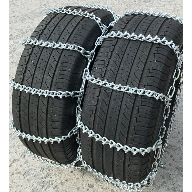 Snow Chains 215/85R16, 215 85R16LT Dual Tire Chains Set of 2 Walmart