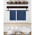 thumbnail image 3 of Dark Blue Kitchen Dish Towels for Drying Dishes Set of 3, Retro Farmhouse Plants Wall Lines Texture Waffle Weave Microfiber Hand Tea Bathroom Towels Quick Dry & Absorbent Towel 15.7x23.6, 3 of 7