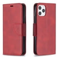 thumbnail image 6 of Allytech iPhone 12 Case, iPhone 12 Pro Case 6.1", PU Leather Slim Fit Magnetic Closure Hand Wrist Strap Shockproof Full Protection TPU Back Cover Shell Wallet Case for Apple iPhone 12, Red, 6 of 6
